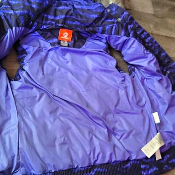 ❄️MERRELL FEATHERLESS VEST WITH FAUX FUR HOOD, SZ SMALL - Picture 8 of 12